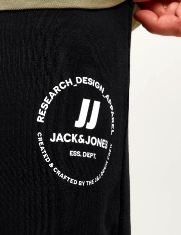 Pantaloni Jack&Jones Plus Size Men, negru