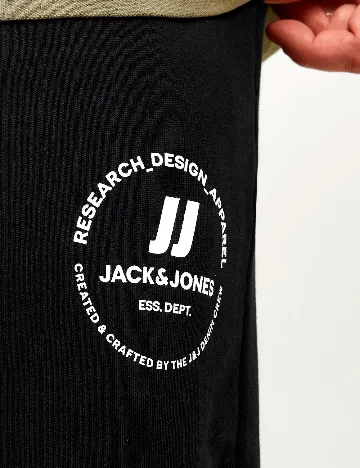 Pantaloni Jack&Jones Plus Size Men, negru Negru
