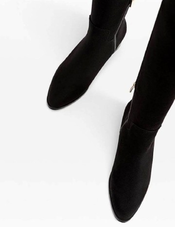 Cizme Stradivarius, negru