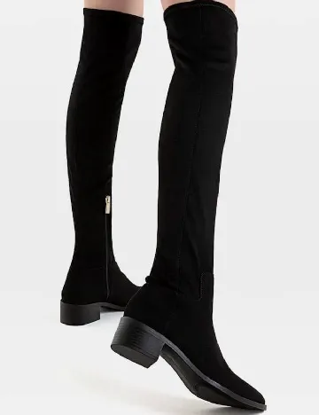Cizme Stradivarius, negru Negru