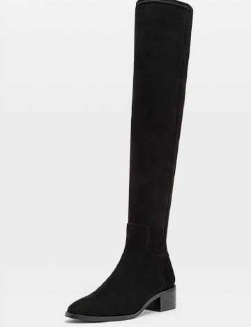 Cizme Stradivarius, negru