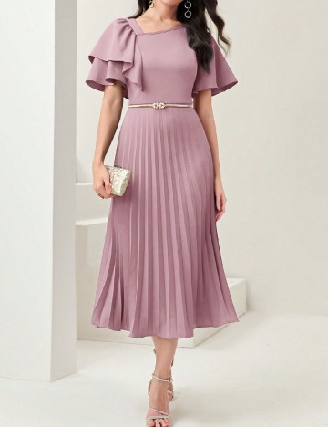 Rochie medie SHEIN, roz