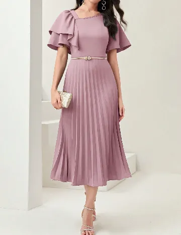 Rochie medie SHEIN, roz Roz