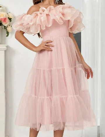 Rochie medie SHEIN, roz Roz