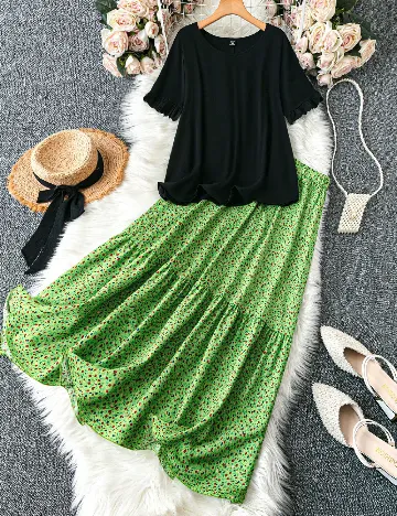 Compleu SHEIN CURVE, mix culori Mix culori
