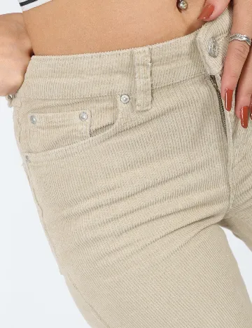 Pantaloni ASOS, bej Crem