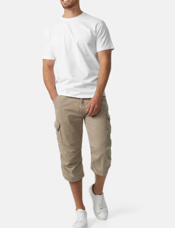 Pantaloni scurti INDICODE, crem