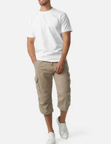 Pantaloni scurti INDICODE, crem Crem