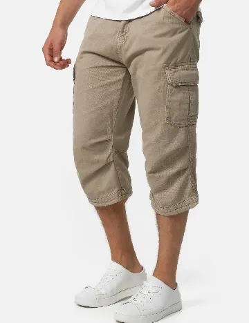 Pantaloni scurti INDICODE, crem Crem