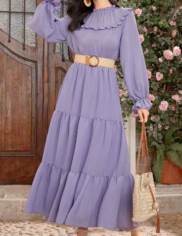 Rochie lunga SHEIN, mov