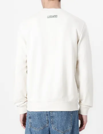 Bluza Lacoste, alb Alb