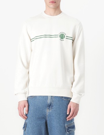 Bluza Lacoste, alb