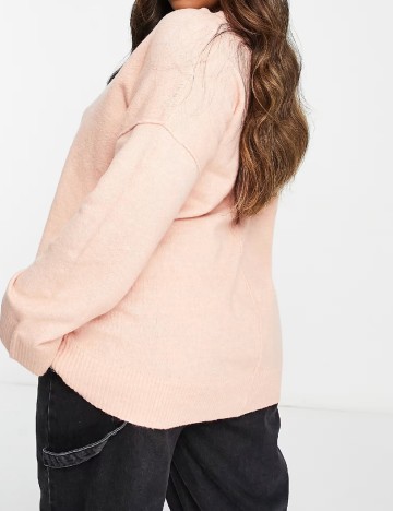 Bluza M Lounge Plus Size, piersica