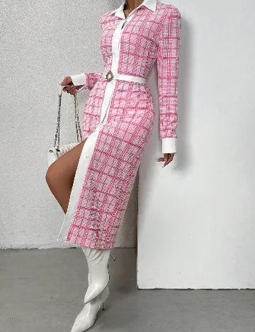 Rochie medie SHEIN, roz Roz