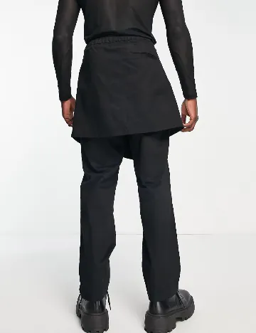 Pantaloni ASOS, negru Negru