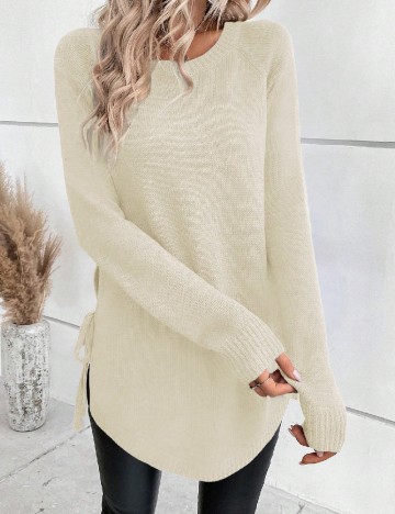 Pulover SHEIN, alb