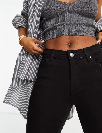 Blugi Top Shop, negru Negru