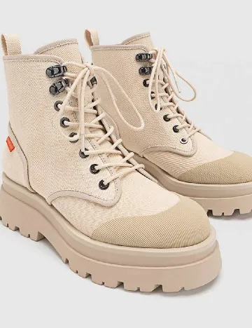Ghete Stradivarius, crem Crem