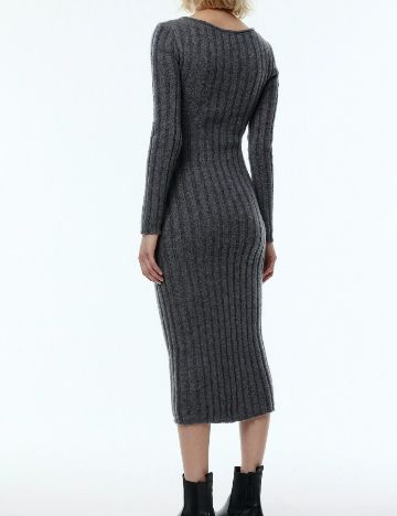 Rochie medie Edited, gri