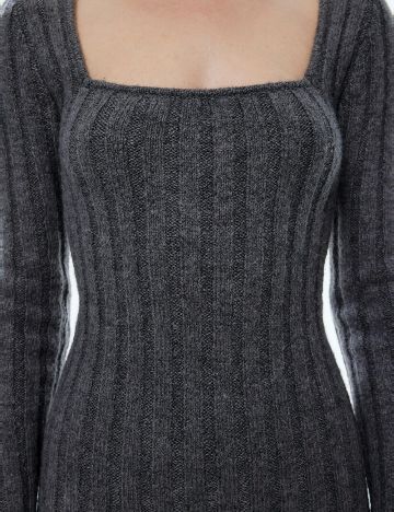 Rochie medie Edited, gri