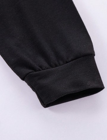 Hanorac Shein Kids, negru