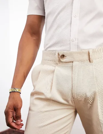 Pantaloni Noak, crem Crem