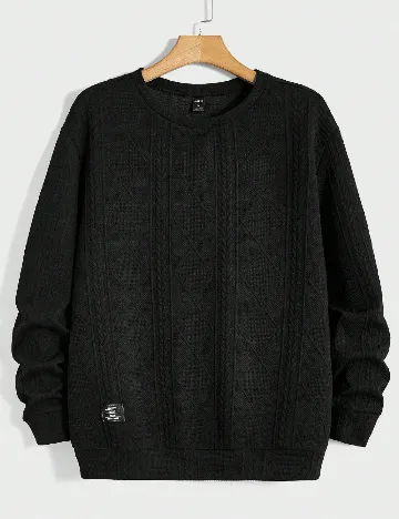 Pulover SHEIN, negru Negru