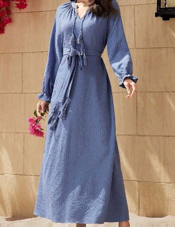Rochie lunga SHEIN, albastru