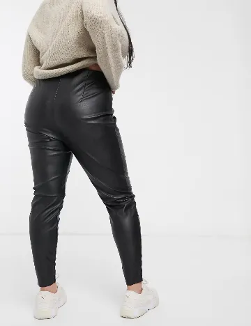 Pantaloni ASOS Curve, negru Negru