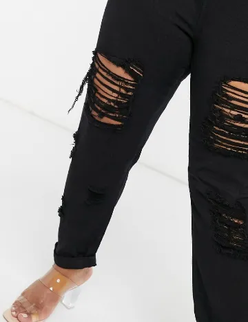 Blugi Yours, negru Negru