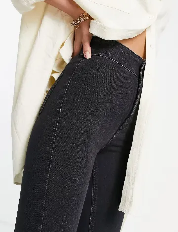 Blugi Top Shop, negru Negru