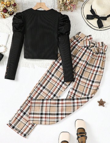 Compleu Shein Kids, mix culori