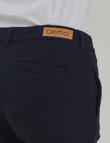 Pantaloni Oxmo, bleumarin inchis Albastru