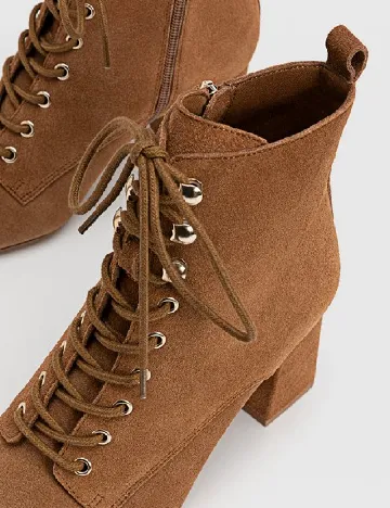 Botine Stradivarius, maro Maro