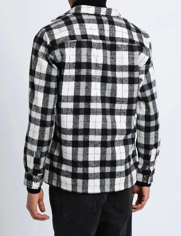 Jacheta Topman, alb/negru Negru