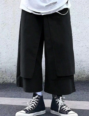 Pantaloni SHEIN, negru
