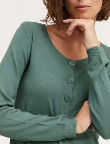 Cardigan Fransa, verde Verde