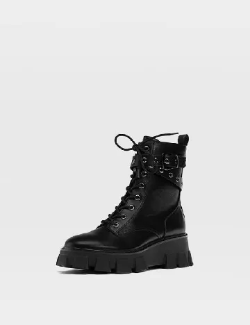 Ghete Stradivarius, negru Negru