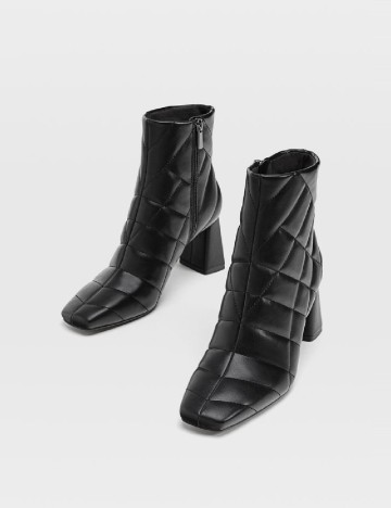 Botine Stradivarius, negru