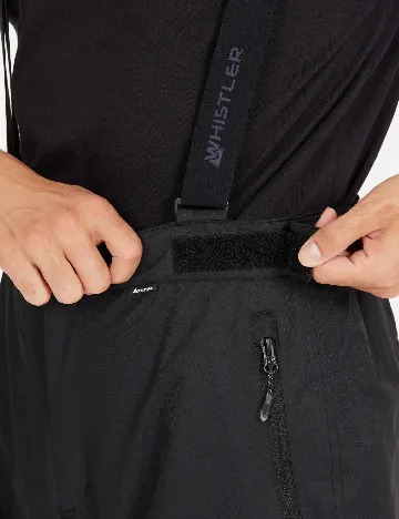 Pantaloni de ski Whistler, negru Negru
