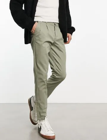 Pantaloni ASOS, verde Verde