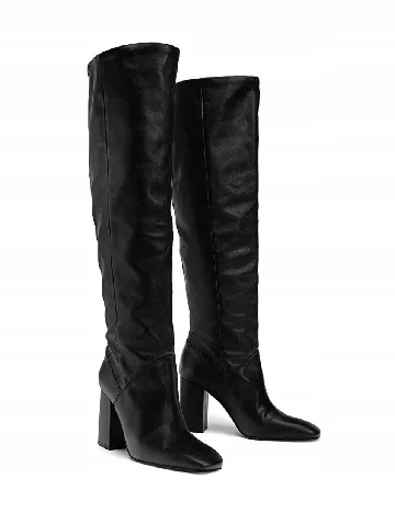 Cizme Stradivarius, negru Negru