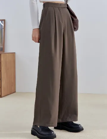 Pantaloni Dazy, maro Maro