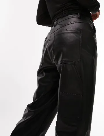 Pantaloni Top Shop, negru Negru