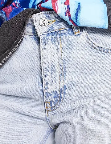 Blugi Reclaimed Vintage, bleu Albastru