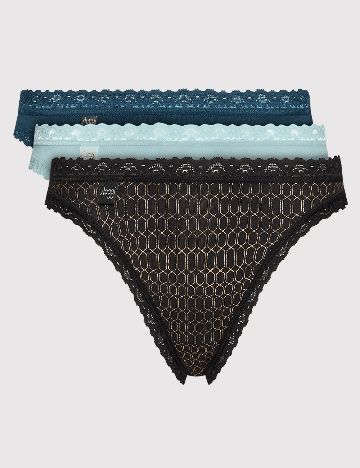 Set chiloti 3 perechi Sloggi by Triumph, mix culori