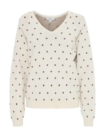 Bluza b.young, ecru Alb