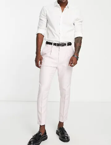 Pantaloni ASOS, roz Roz