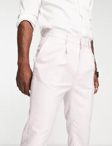 Pantaloni ASOS, roz Roz