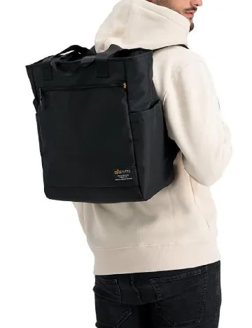 Geanta ALPHA INDUSTRIES, negru Negru